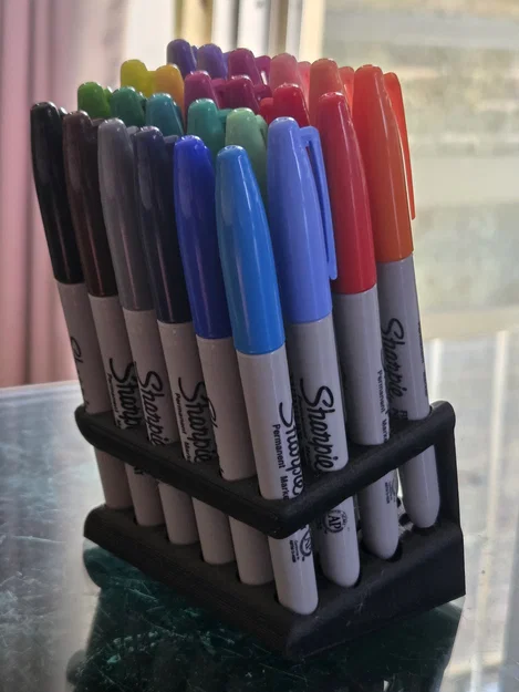 Kệ để bút Sharpie nhỏ gọn (24 cây Sharpie) - Image 1