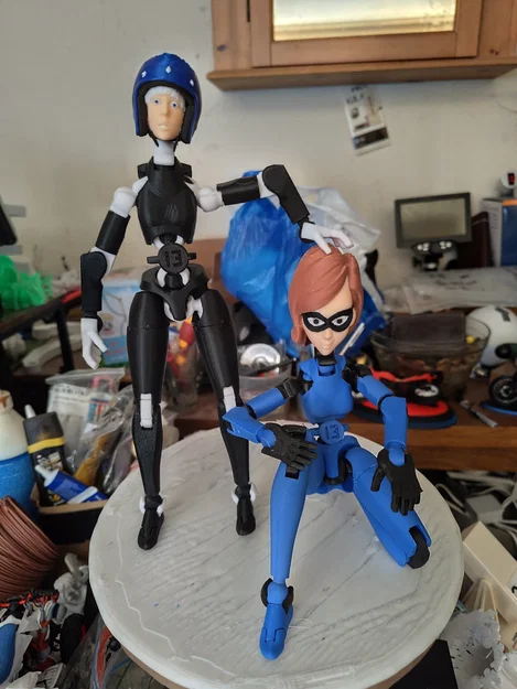 Đầu đẹp cho Carbon 13 upgrade: 5 kiểu đầu, Elastigirl và mũ - Image 6