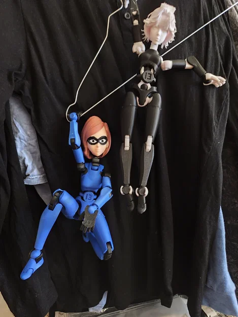 Đầu đẹp cho Carbon 13 upgrade: 5 kiểu đầu, Elastigirl và mũ - Image 7