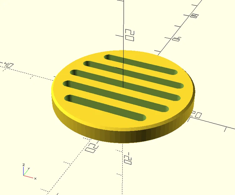 Vỉ thoát nước phòng tắm dạng tròn (Round Shower Drain Grate) - Image 1