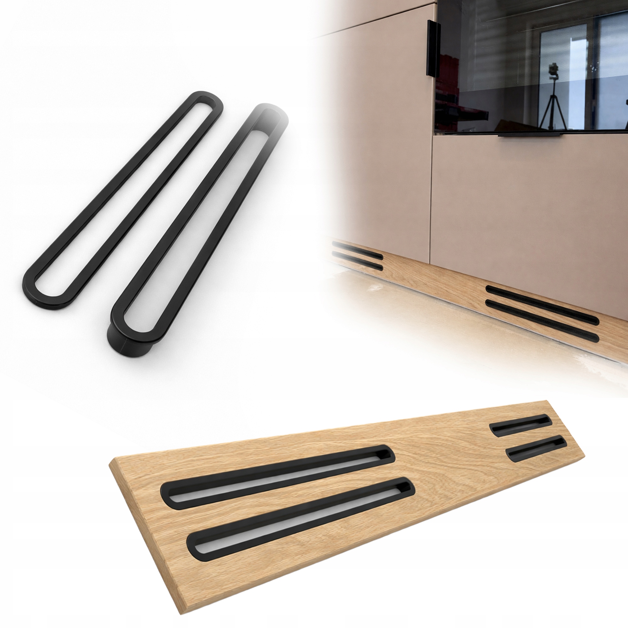 Rozette thông gió cửa/nội thất (snap-fit) – Door/Furniture Ventilation Rosette - Thumbnail 2