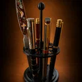 Ống cắm bút & dụng cụ hình học – Thiết kế phong cách retro - Thumbnail 3