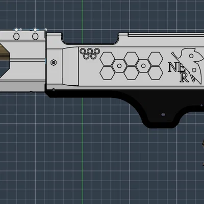 Bộ phụ kiện trang trí nòng súng Railgun cho Vulture