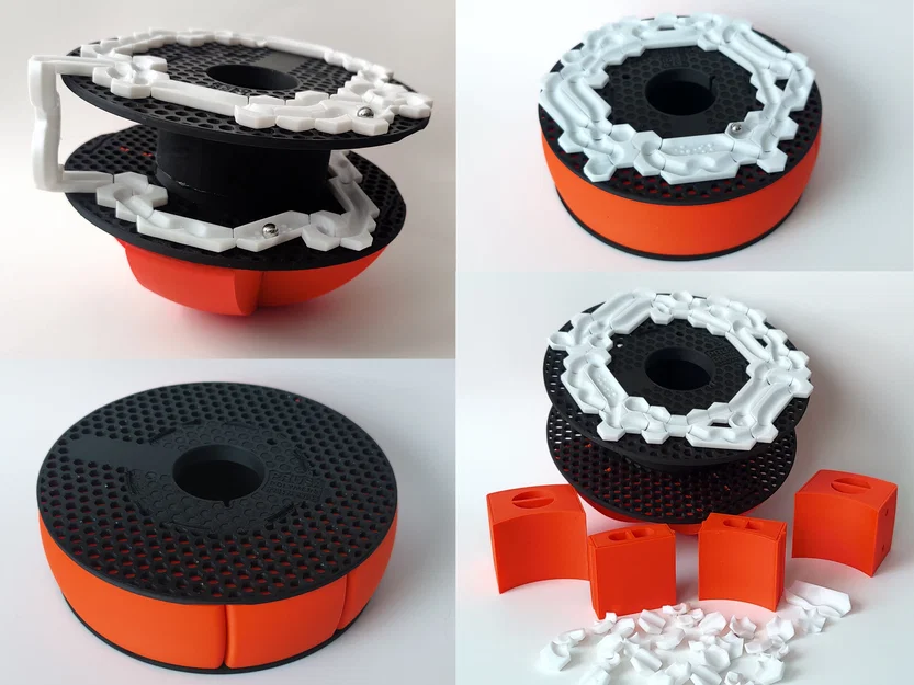 Mê cung bi modular cho cuộn Prusament – trò cân bằng du lịch (Bản cập nhật) - Image 1