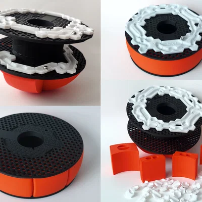 Mê cung bi modular cho cuộn Prusament – trò cân bằng du lịch (Bản cập nhật)