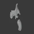 Bayonetta Scarborough Fair – Replica 1.1 (Prop Pistol) - Thumbnail 5