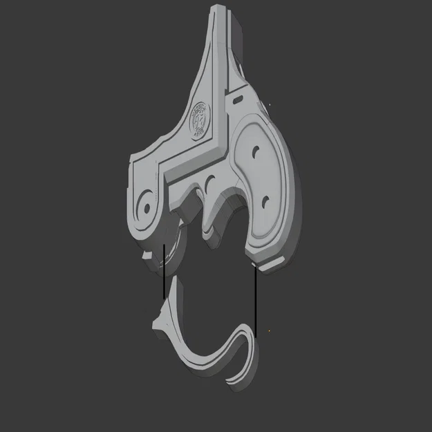 Bayonetta Scarborough Fair – Replica 1.1 (Prop Pistol) - Image 6