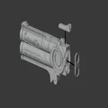 Bayonetta Scarborough Fair – Replica 1.1 (Prop Pistol) - Thumbnail 8