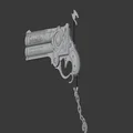 Bayonetta Scarborough Fair – Replica 1.1 (Prop Pistol) - Thumbnail 10