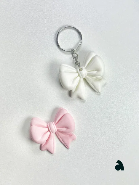 Ribbon Keychain & Fridge Magnets – Móc khóa & Nam châm tủ lạnh - Image 2