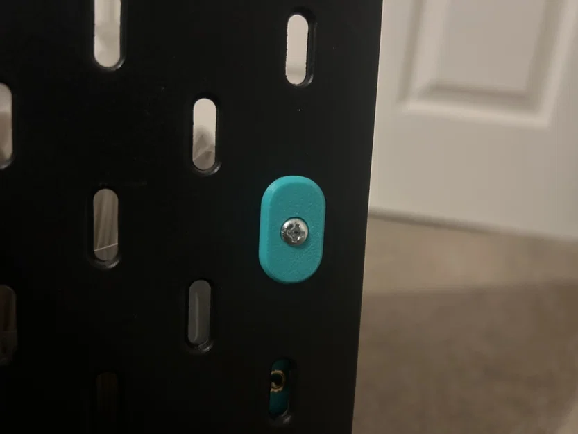 Ngàm gắn tường IKEA SKÅDIS / SKADIS – adapter vít M4 - Image 1