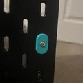 Ngàm gắn tường IKEA SKÅDIS / SKADIS – adapter vít M4 - Thumbnail 1