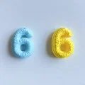Puffer Numbers | Full bộ 0-9 - Thumbnail 10