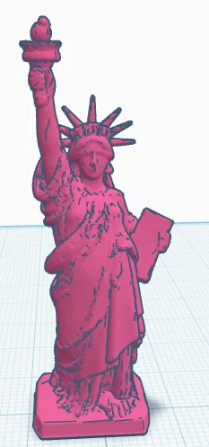 Mô hình 3D Tượng Nữ thần Tự do - Statue of Liberty chi tiết sắc nét - Image 1