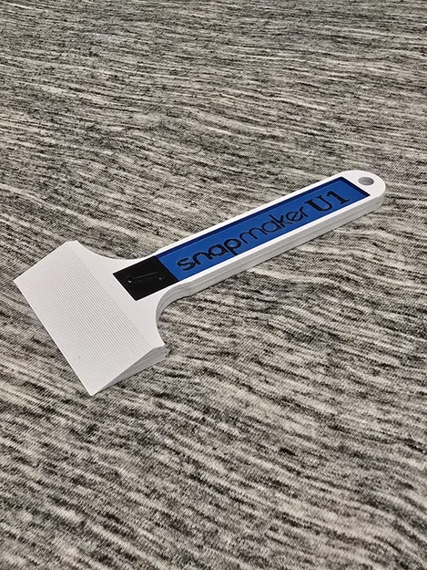 Dao cạo giường in Snapmaker U1 đơn giản (simple scraper) - Image 1