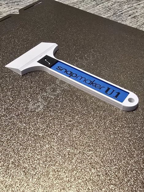 Dao cạo giường in Snapmaker U1 đơn giản (simple scraper) - Image 3
