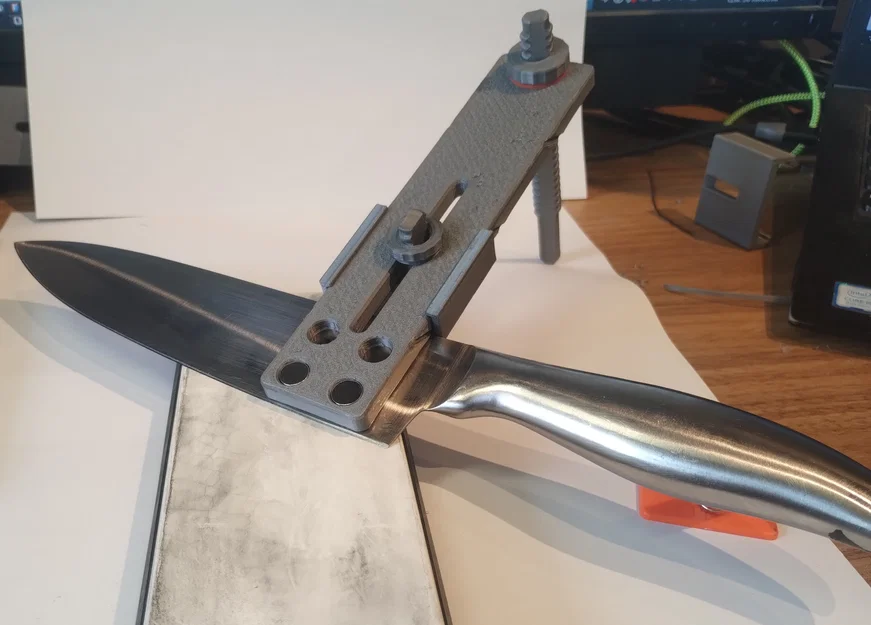 Bánh phụ tập mài dao: tool giữ góc cố định nhỏ gọn cho mọi đá mài - Image 5