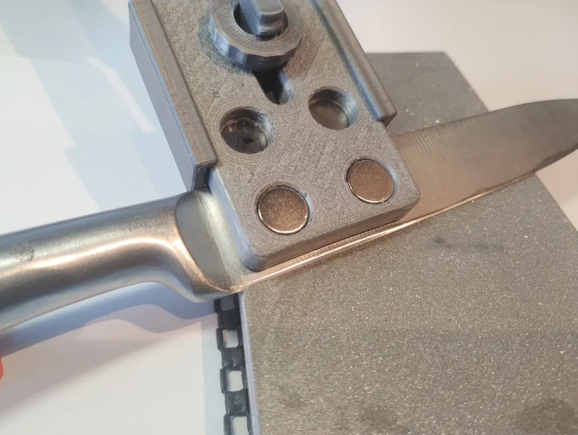 Bánh phụ tập mài dao: tool giữ góc cố định nhỏ gọn cho mọi đá mài - Image 7