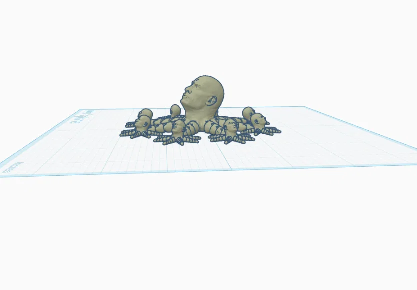 Mô hình in 3D Rocktopus 3.0 độc đáo - Đồ chơi trang trí cực chất - Image 1