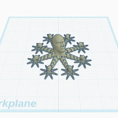 Mô hình in 3D Rocktopus 3.0 độc đáo - Đồ chơi trang trí cực chất