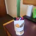 Ống Cắm Bút Có Ngăn Kéo (Pencil Holder with a drawer) - Thumbnail 1