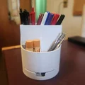 Ống Cắm Bút Có Ngăn Kéo (Pencil Holder with a drawer) - Thumbnail 2