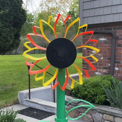 Prusament Spool Sunflower: Đồng hồ treo tường / Cối gió ngoài trời