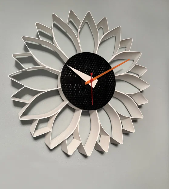 Prusament Spool Sunflower: Đồng hồ treo tường / Cối gió ngoài trời - Image 4