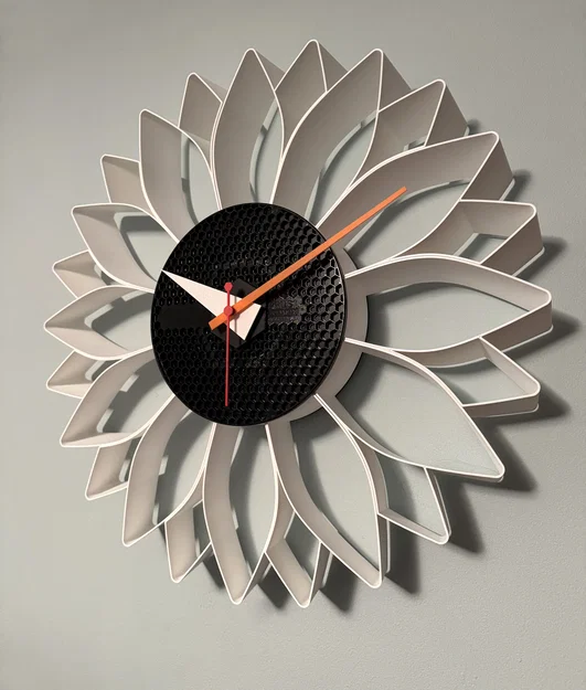 Prusament Spool Sunflower: Đồng hồ treo tường / Cối gió ngoài trời - Image 5