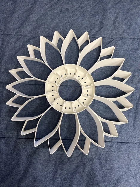Prusament Spool Sunflower: Đồng hồ treo tường / Cối gió ngoài trời - Image 14