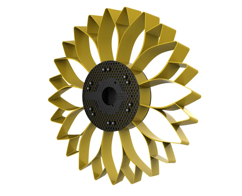 Prusament Spool Sunflower: Đồng hồ treo tường / Cối gió ngoài trời - Image 36