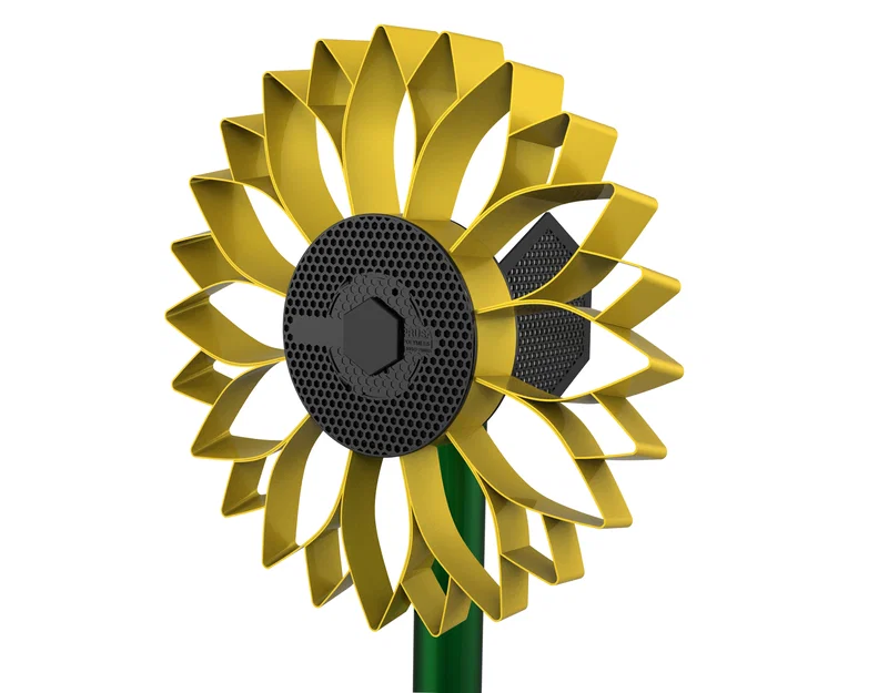 Prusament Spool Sunflower: Đồng hồ treo tường / Cối gió ngoài trời - Image 38