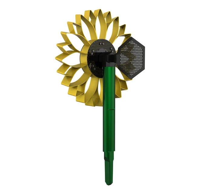 Prusament Spool Sunflower: Đồng hồ treo tường / Cối gió ngoài trời - Image 40