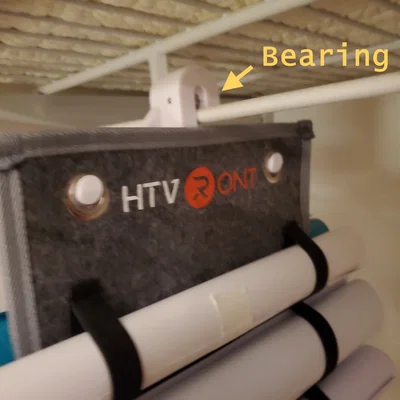 Móc Treo Cuộn Vinyl - Ball Bearing