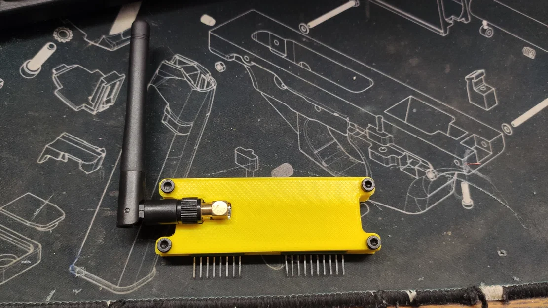 Vỏ Bảo Vệ Mô-đun NRF24 Cho Flipper Zero - In 3D Tiện Lợi - Image 1