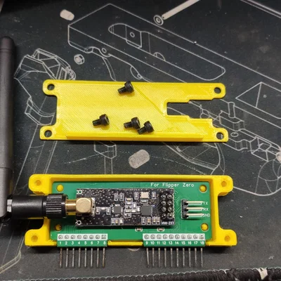 Vỏ Bảo Vệ Mô-đun NRF24 Cho Flipper Zero - In 3D Tiện Lợi