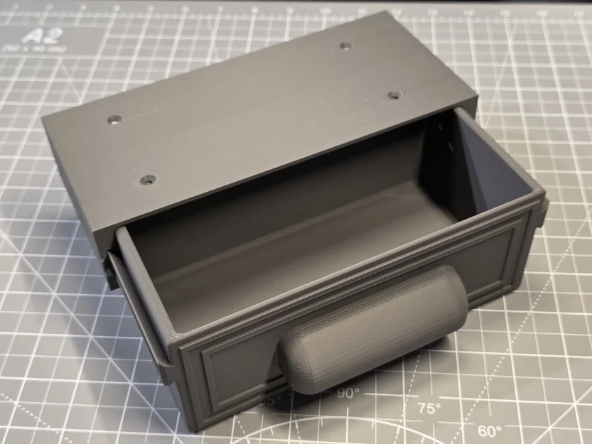 LatchDrawer Mini – Ngăn kéo lưu trữ gọn dưới bàn có chốt gài - Image 4