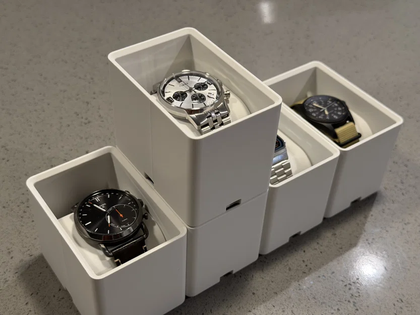 Hộp Đồng Hồ Modular Watch Box (xếp chồng & ghép nối) - Image 1