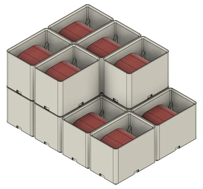 Hộp Đồng Hồ Modular Watch Box (xếp chồng & ghép nối) - Image 6