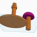 Giá treo mũ bảo hiểm xe máy - Thiết kế 3D vững chãi, tiện lợi - Thumbnail 2