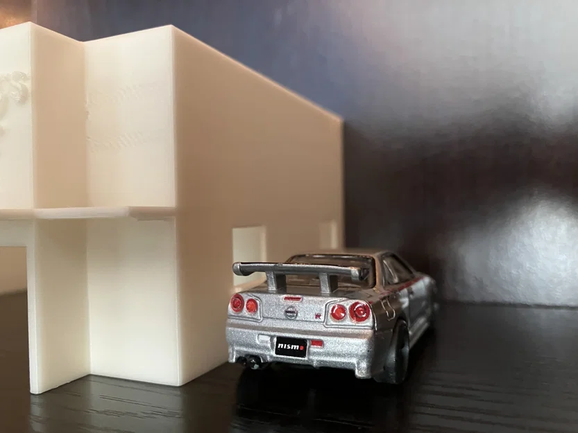 Matchbox Display Restaurnant – Mô hình quán ăn mini trưng bày xe - Image 7