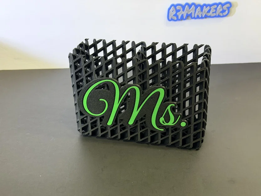 R7 Lattice Giỏ Nam Châm Đựng Bút Lông Bảng | Mr./Mrs./Ms. | R7Makers - Image 4