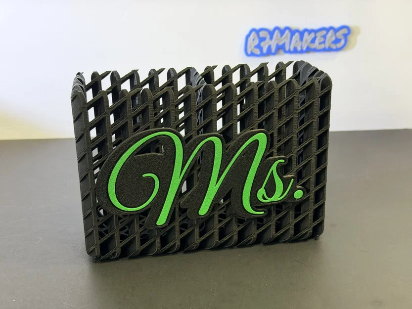 R7 Lattice Giỏ Nam Châm Đựng Bút Lông Bảng | Mr./Mrs./Ms. | R7Makers - Image 6