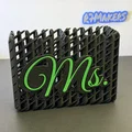 R7 Lattice Giỏ Nam Châm Đựng Bút Lông Bảng | Mr./Mrs./Ms. | R7Makers - Thumbnail 6