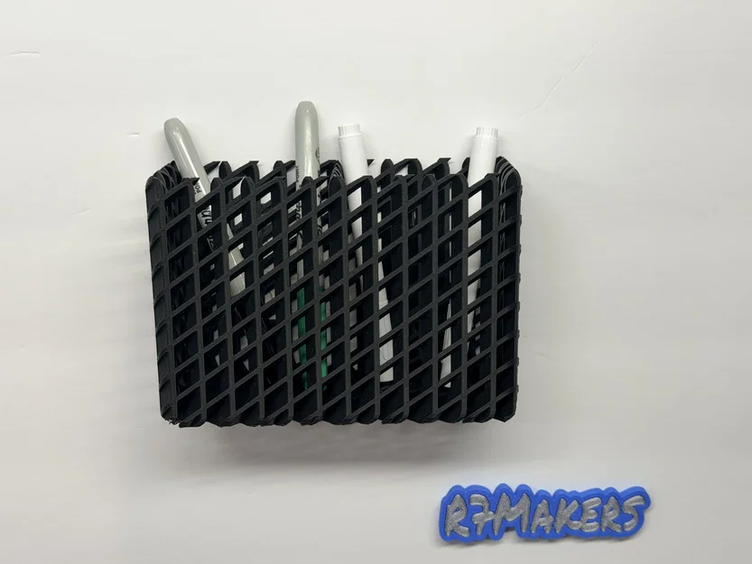 Giỏ Nam Châm Đựng Bút Bảng Trắng R7 Lattice | Quà Tặng Thầy Cô | R7Makers - Image 1