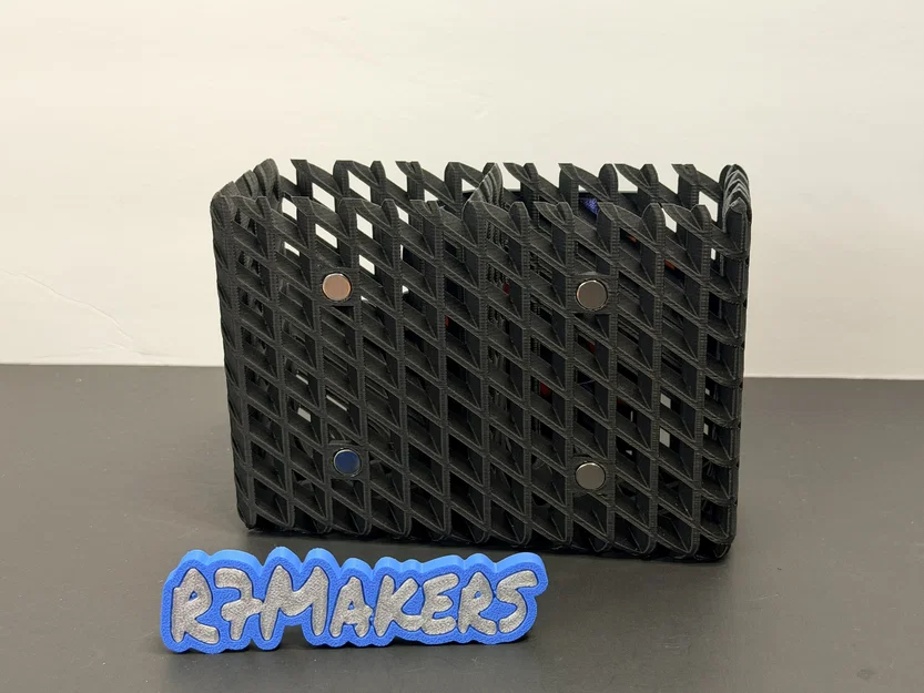 Giỏ Nam Châm Đựng Bút Bảng Trắng R7 Lattice | Quà Tặng Thầy Cô | R7Makers - Image 2