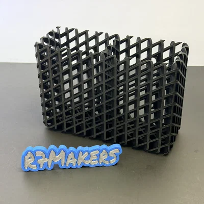 Giỏ Nam Châm Đựng Bút Bảng Trắng R7 Lattice | Quà Tặng Thầy Cô | R7Makers