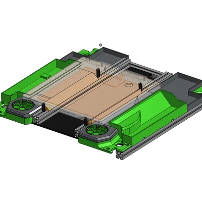 Micron+ R1 Ducted Fans & Catchers (Ống dẫn quạt & khay hứng rác)