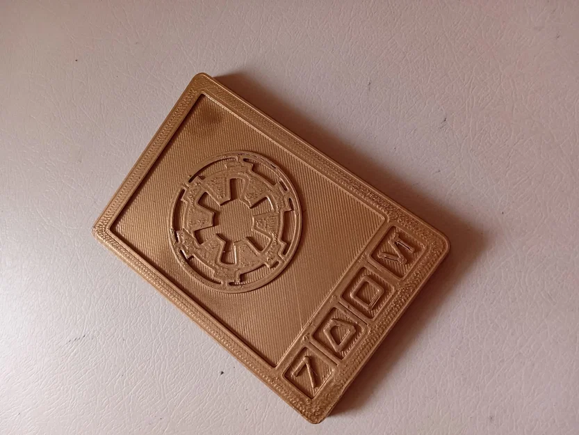 Khay đựng thẻ 3D Imperial Credits độc đáo cho người hâm mộ - Image 2