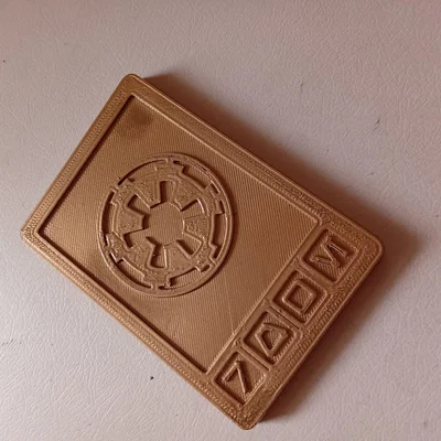 Khay đựng thẻ 3D Imperial Credits độc đáo cho người hâm mộ